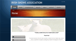 Desktop Screenshot of irishshows.org